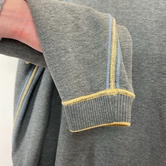 Tommy Bahama Flipshore Half-Zip Reversible Sweatshirt Size Large - Picture 13 of 15